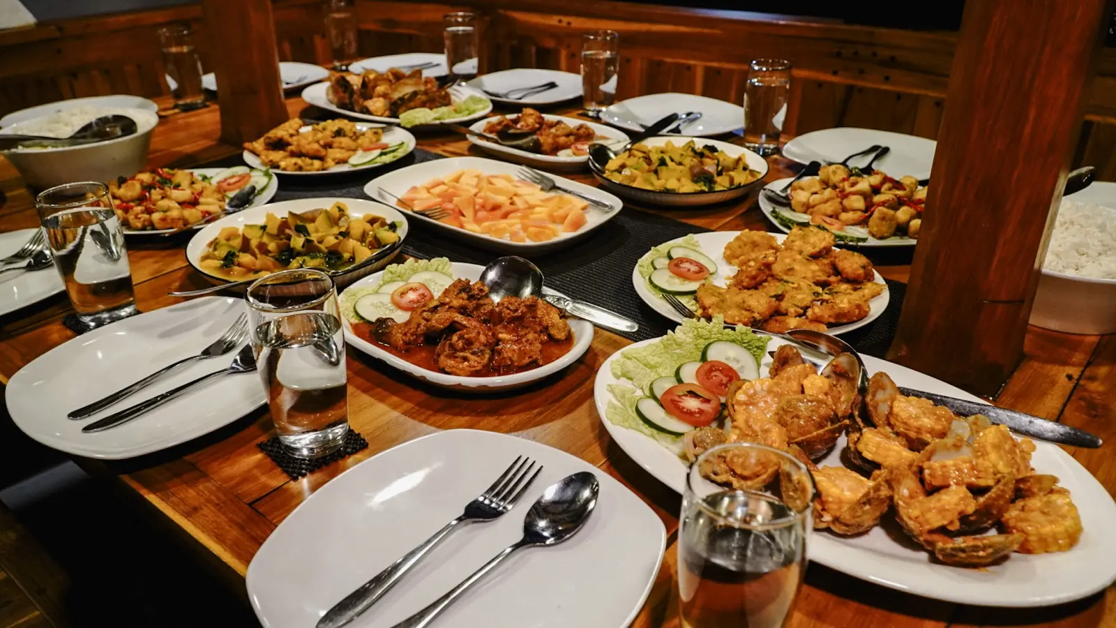 Amore — food on board