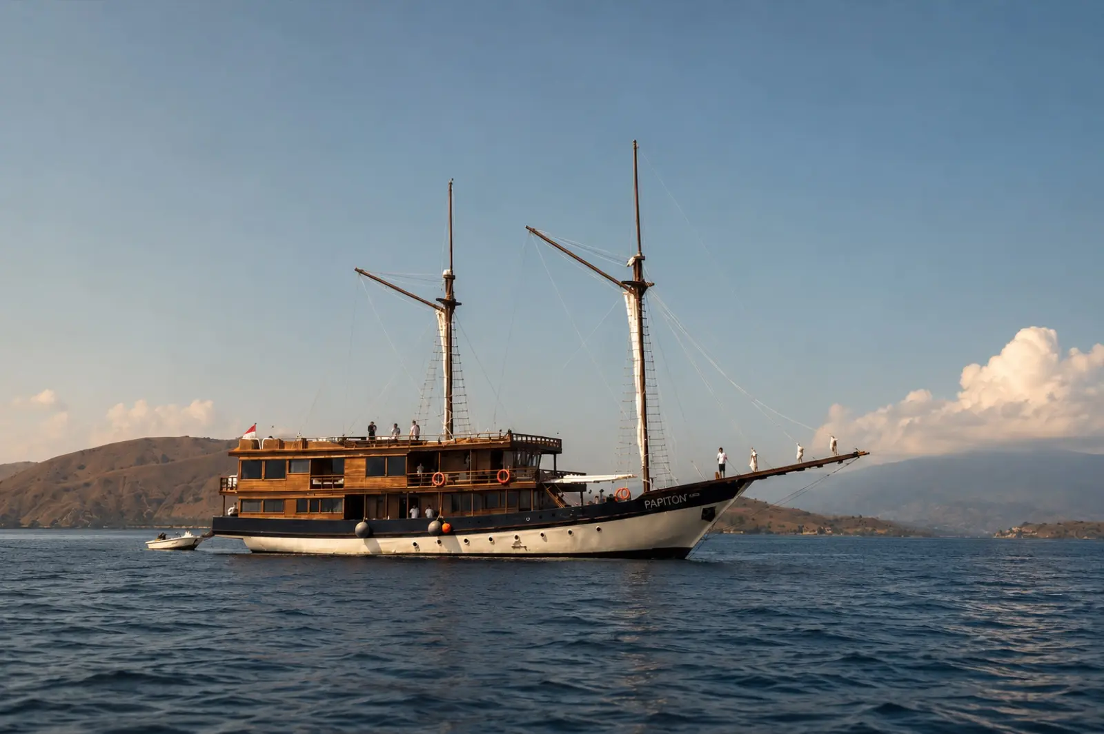 Charter a phinisi, just for your group.